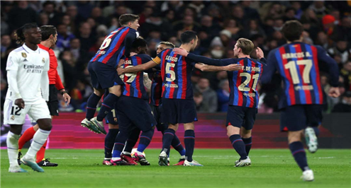 برشلونة يفوز على سالامنكا بثلاثية ويتأهل لربع نهائي كأس الملك